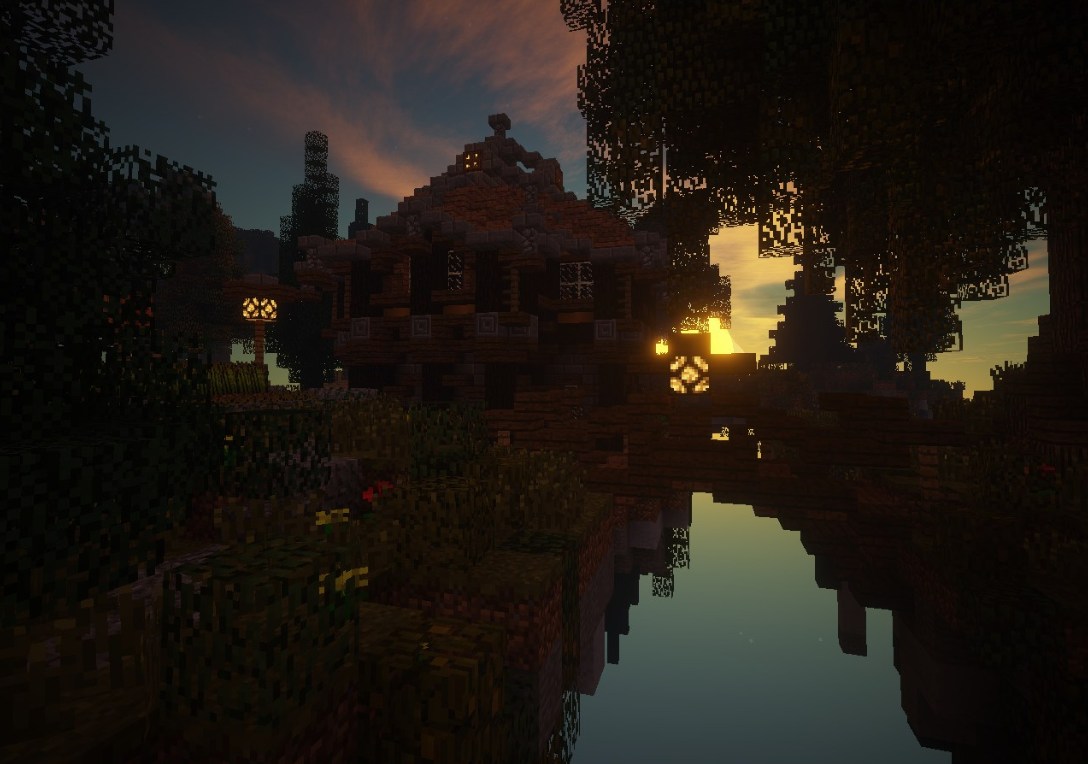 Floaty Tree Town Minecraft Map