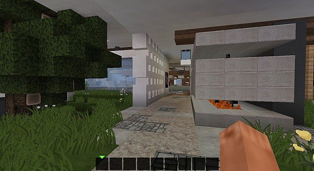 Entrance hall Frank Lloyd Wright Inspiration