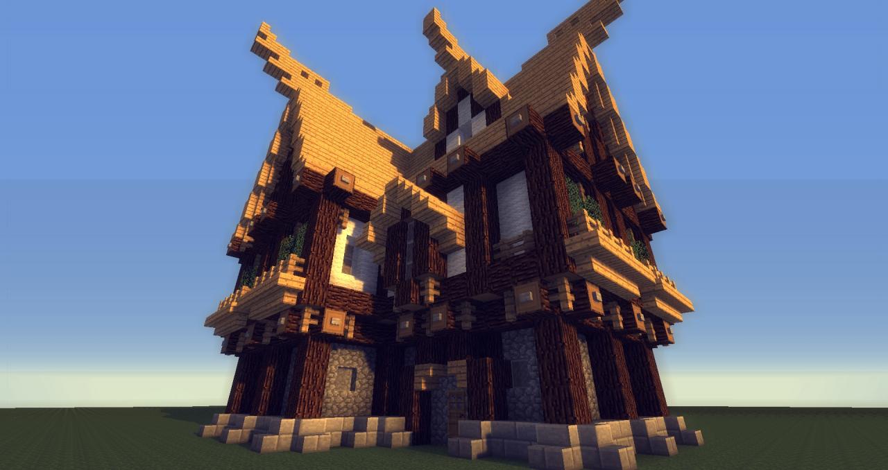 Viking House Schematics Minecraft Map vrogue.co
