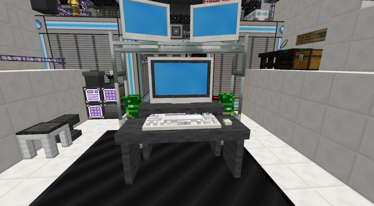 Factorization Computer sculpture. Minecraft Project
