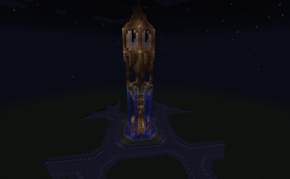Spawn Clock Tower Minecraft Map