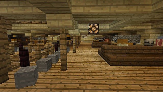 Middle gun deck