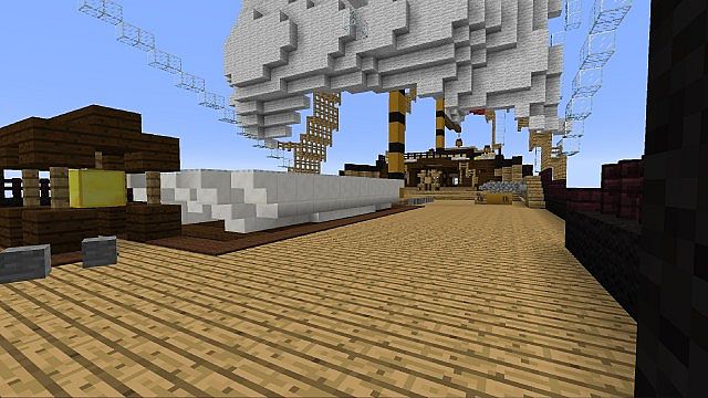 deck and longboats