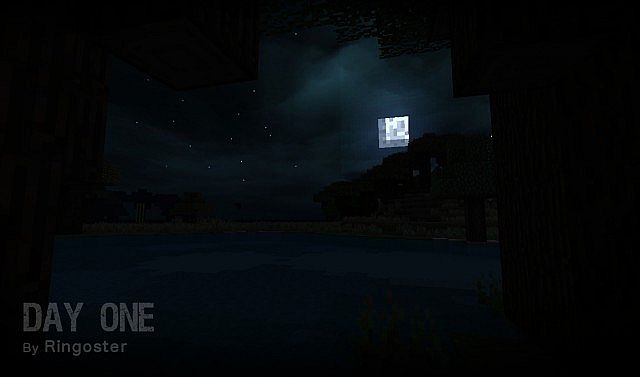 The black of night.