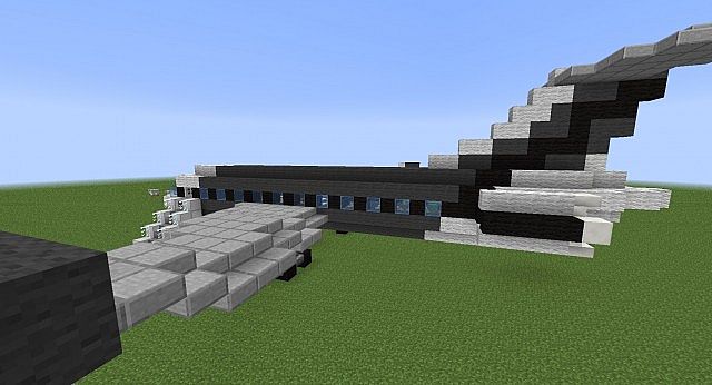 Bombardier Private Jet Minecraft Map
