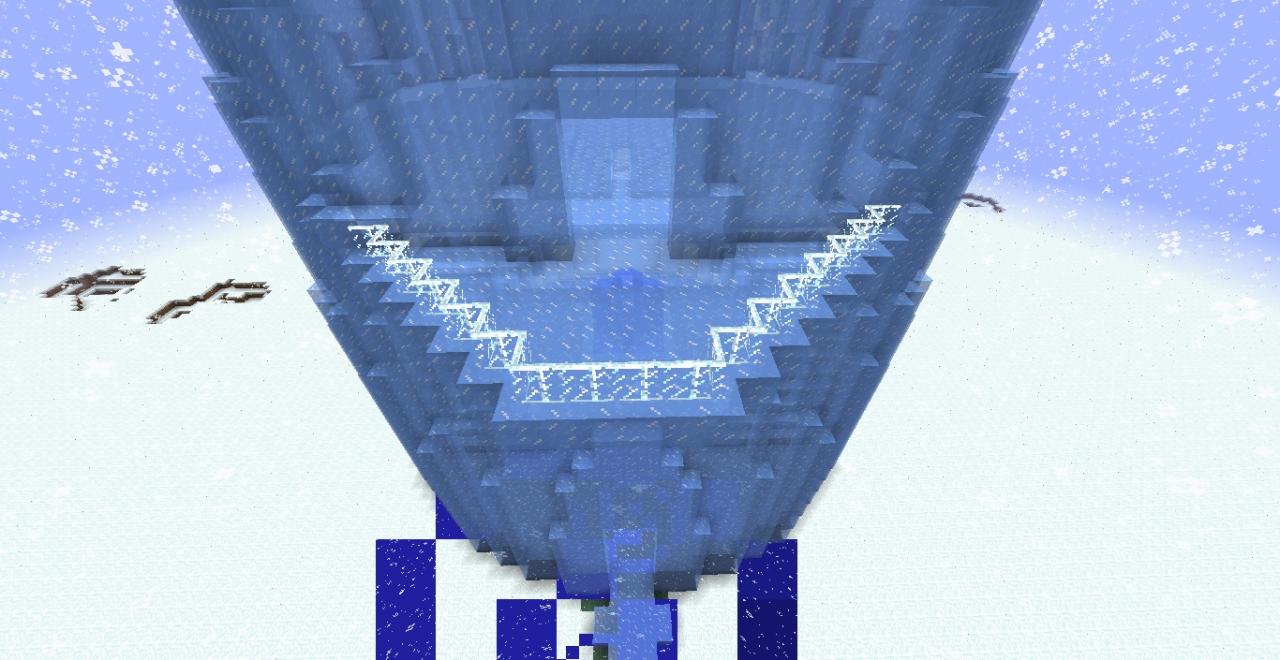 {UPDATED} Elsa FROZEN ice castle 2 Minecraft Map