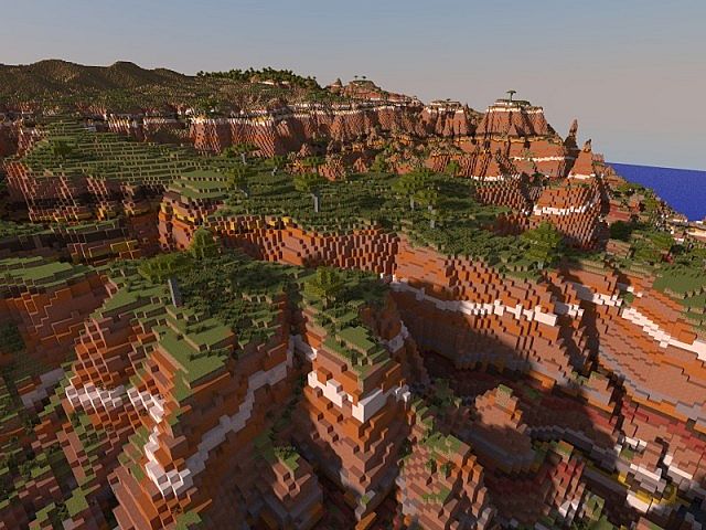 The northeast coast is incised by a network of deep, narrow canyons.