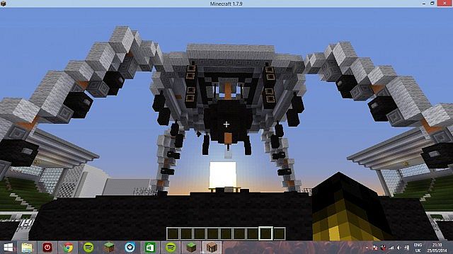 U2 360 Tour Claw Stage Minecraft Map