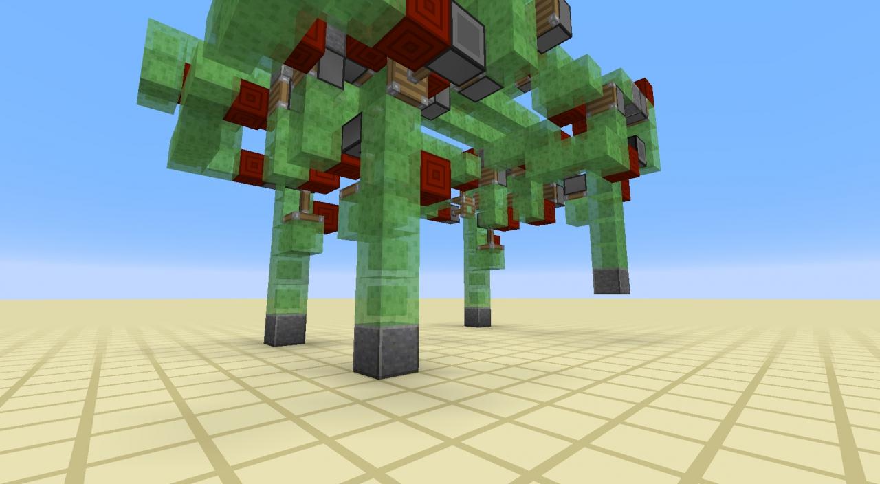 ATAT Star Wars Walking Animation (Prototype) Walking Robot Minecraft Map