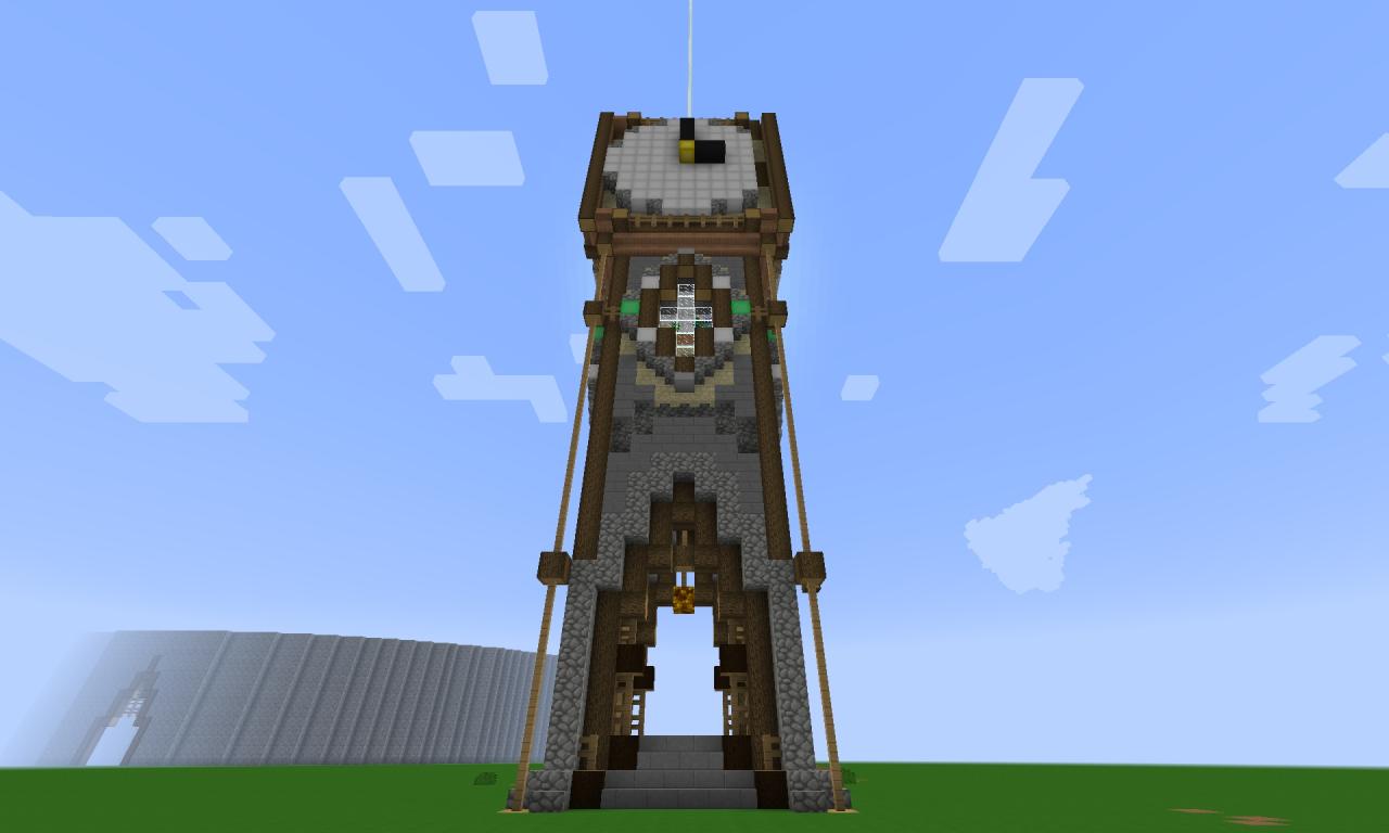 Medieval Clock Tower Minecraft Map