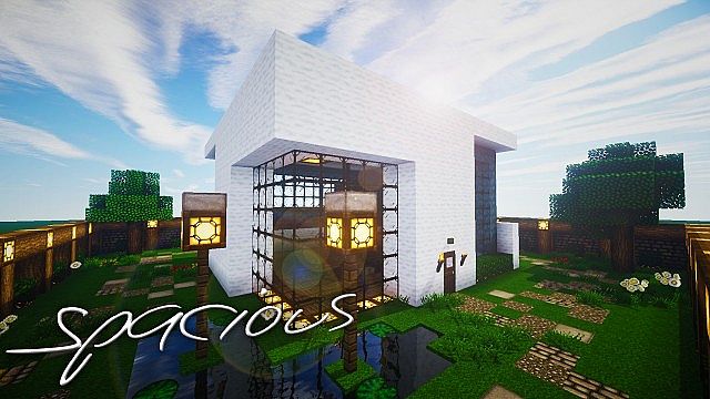 Modern Build - Spacious Minecraft Map