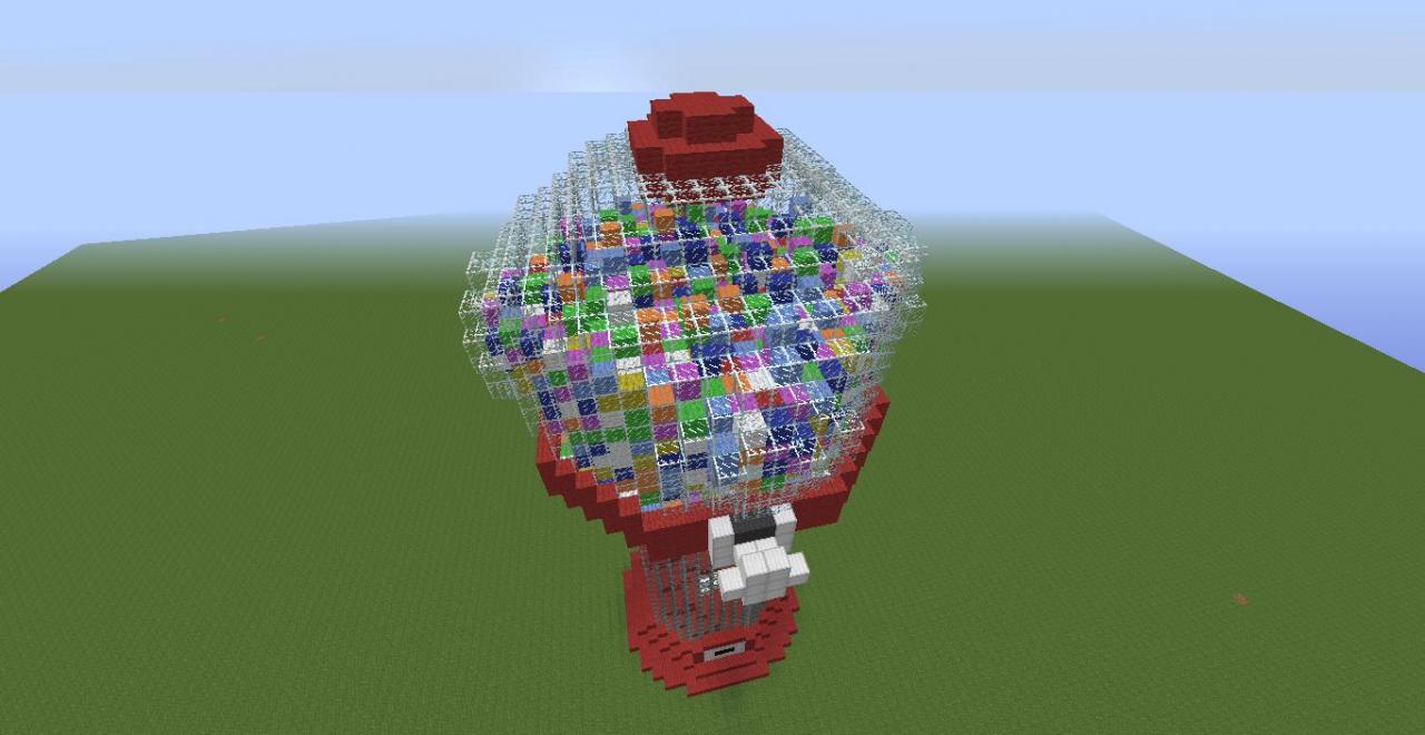 Gaint Spiral Gumball Machine Minecraft Map