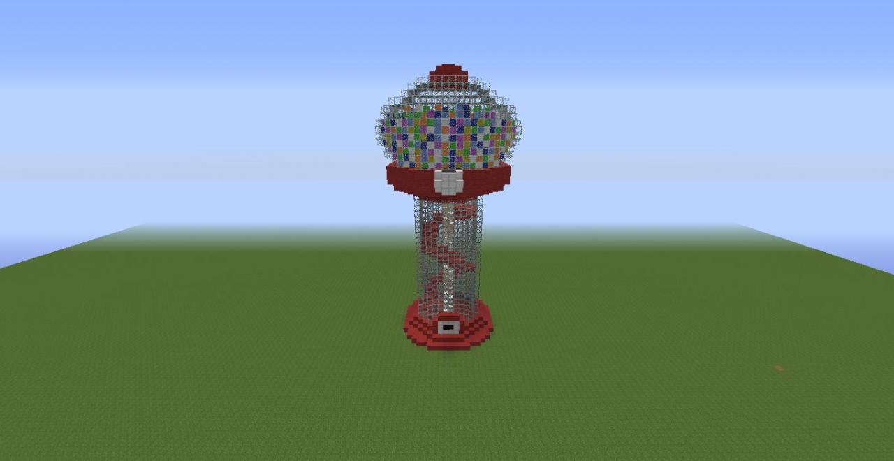 Gaint Spiral Gumball Machine Minecraft Map
