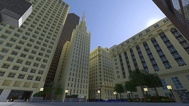 Looking south from Daley Plaza
