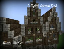 A Typical German Road Minecraft Map & Project