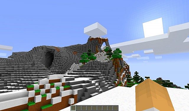 A nice mountain arch.