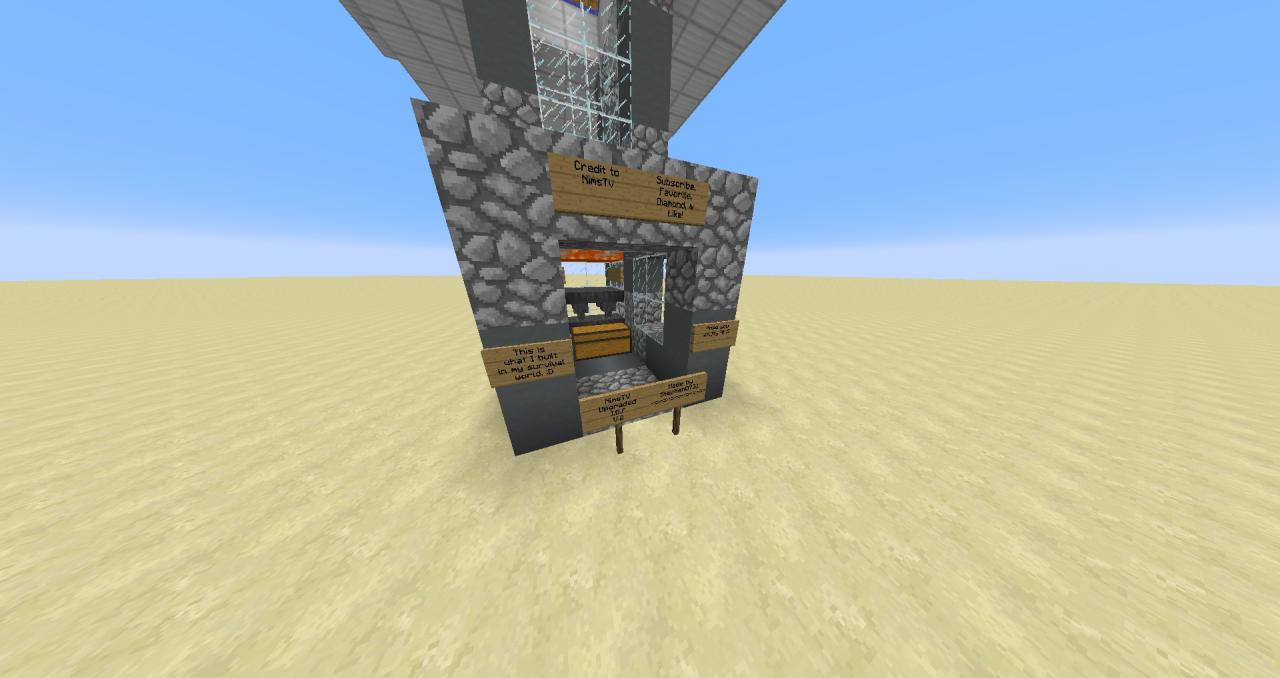 Stephen0731 Upgraded Iron Golem Farm V.2 Minecraft Map