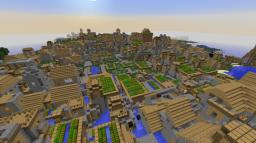 Minecraft MEGA Village Minecraft Map & Project