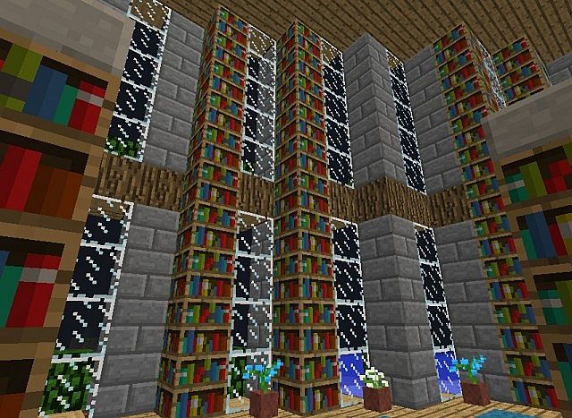 Library Minecraft Map