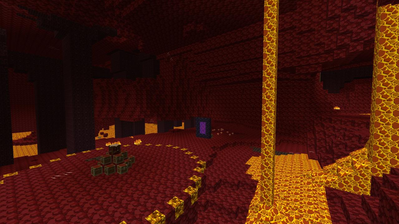 Nether Map by SkilLp99 (Survival Games) Minecraft Map