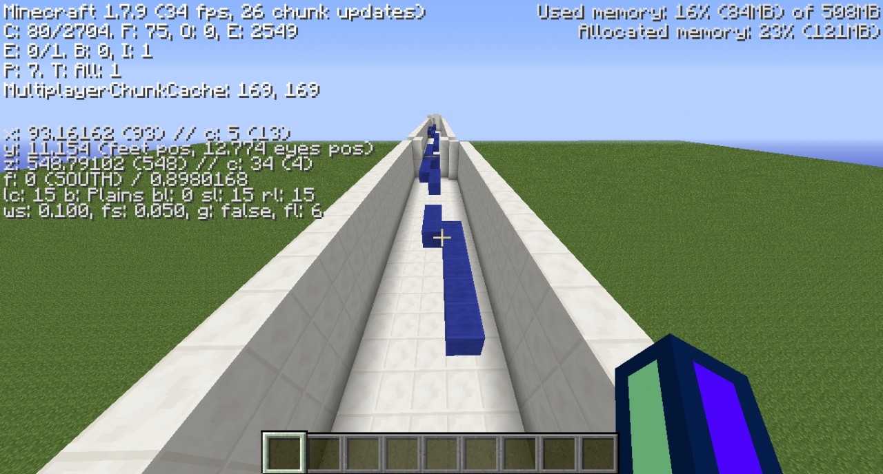 Fast, Faster, Flash! Minecraft Map