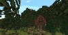 Cottage in a forest in the Desert Biome  