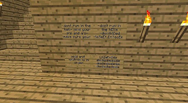 one of the weird messages 