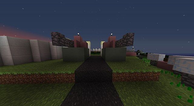 Turrets Entrance to the Enemy Base