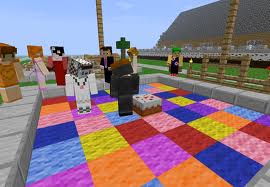 dance floor with we will rock you minecraft project