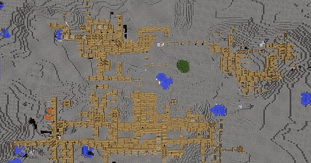 Survival Mineshaft Minecraft Map