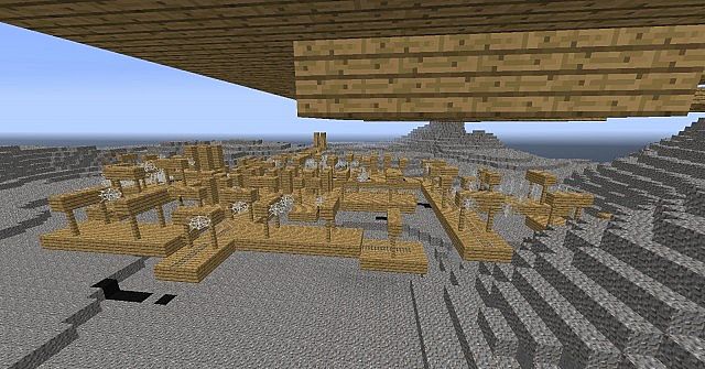 Survival Mineshaft Minecraft Map