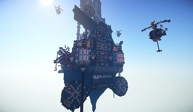 Steampunk Factory Minecraft Map