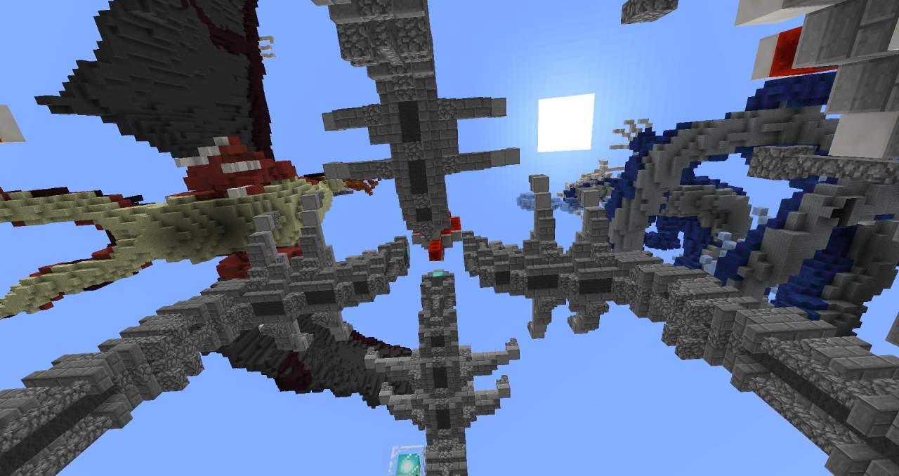 Typical Craft Creative Spawn [Dragons and Palaces] Minecraft Map