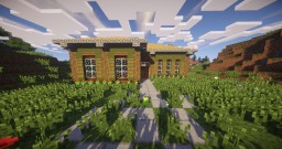 Small Traditonal House/Starter House Minecraft Map & Project