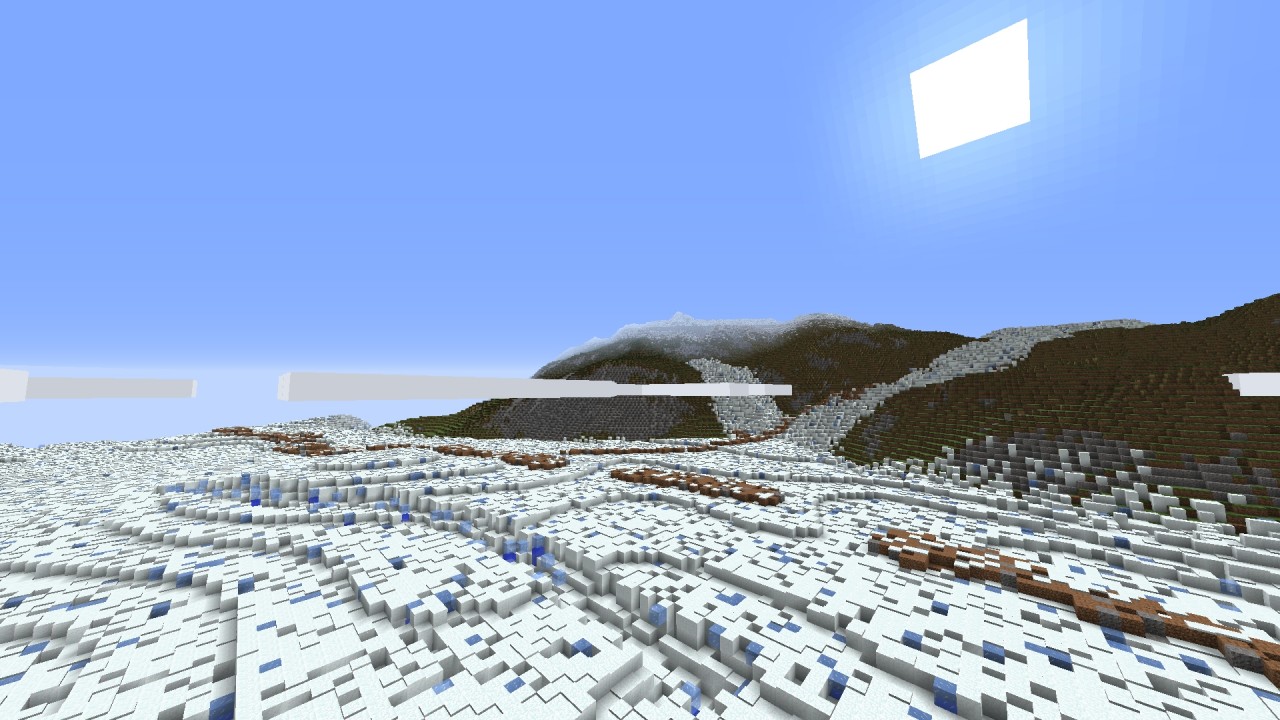 Mount Merriam Glacier Minecraft Map
