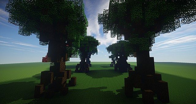 Roofed Forest Treepack Level Special Minecraft Map