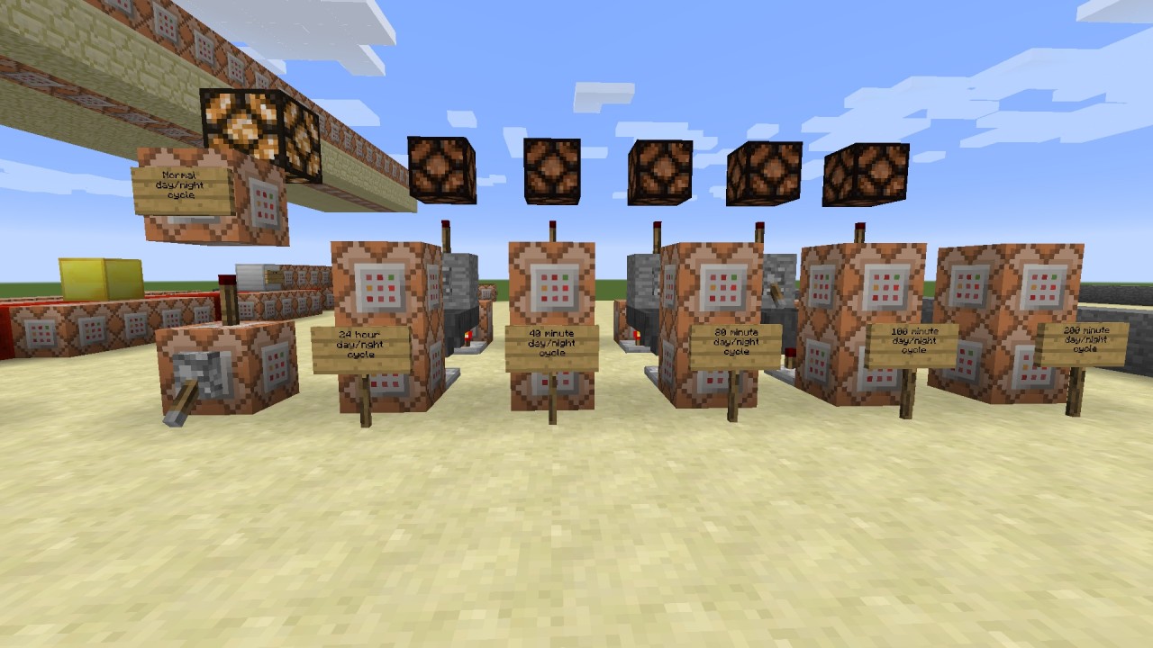 Daylight Cycle Adjuster Minecraft Map