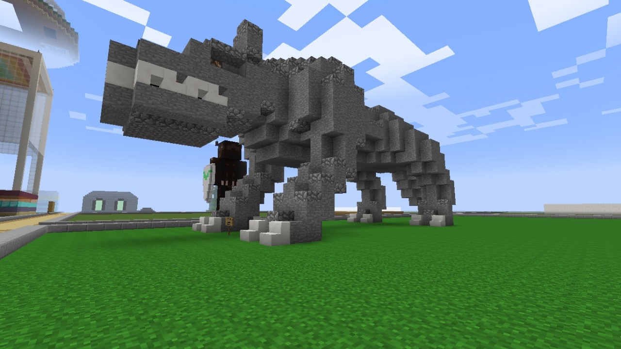 Wolf_Statue Minecraft Map