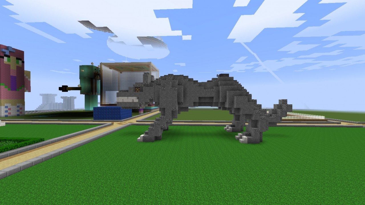 Wolf_Statue Minecraft Map