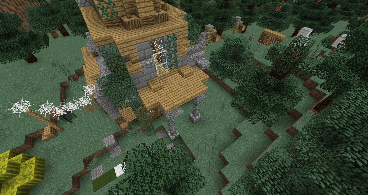 Wilderness Hunting/Survival House Minecraft Map
