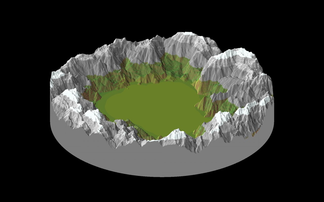 The Round World Minecraft Map The Round World Minecraft Map