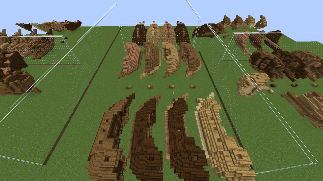 All Intact Ingame Shipwrecks by Minecraft Official 1.13/1.16 [JAVA