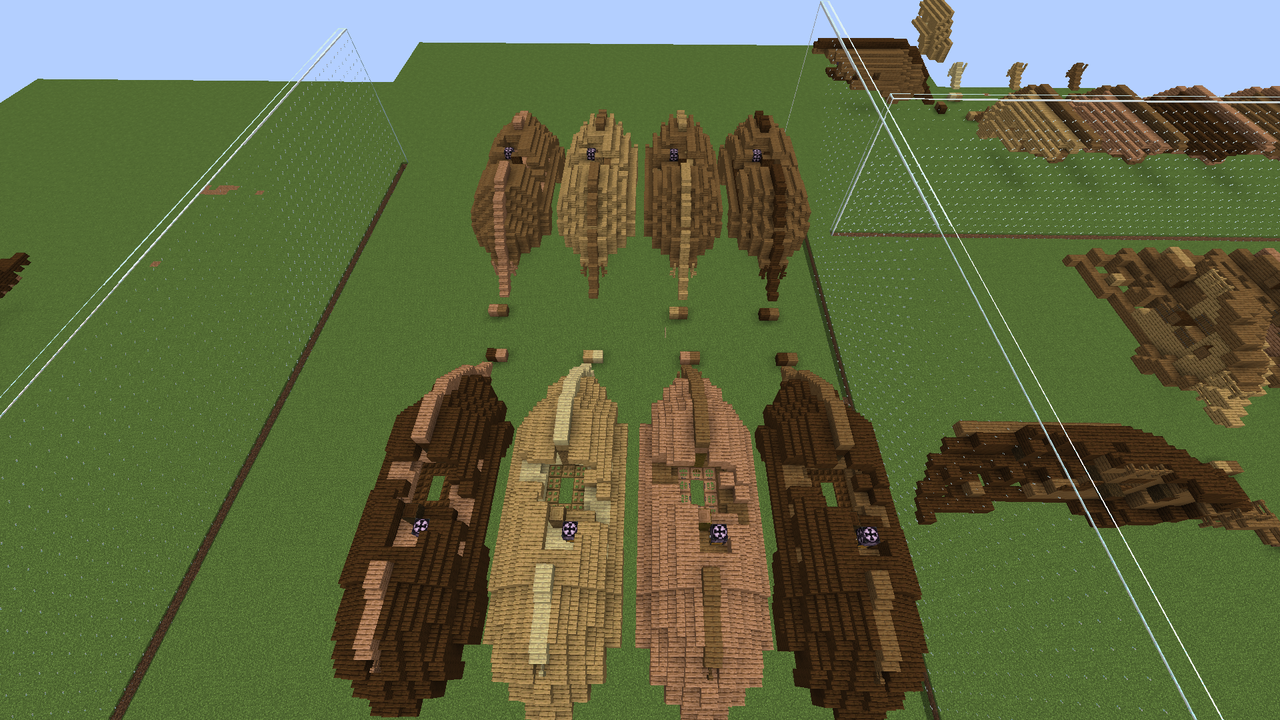 All Intact Ingame Shipwrecks by Minecraft Official 1.13/1.16 [JAVA