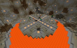 Cave Mob Arena Minecraft Map & Project