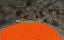 Cave Spleef Arena Minecraft Map & Project