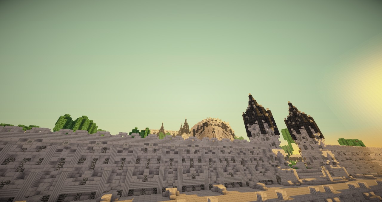 Large Quartzite Spawn Minecraft Map
