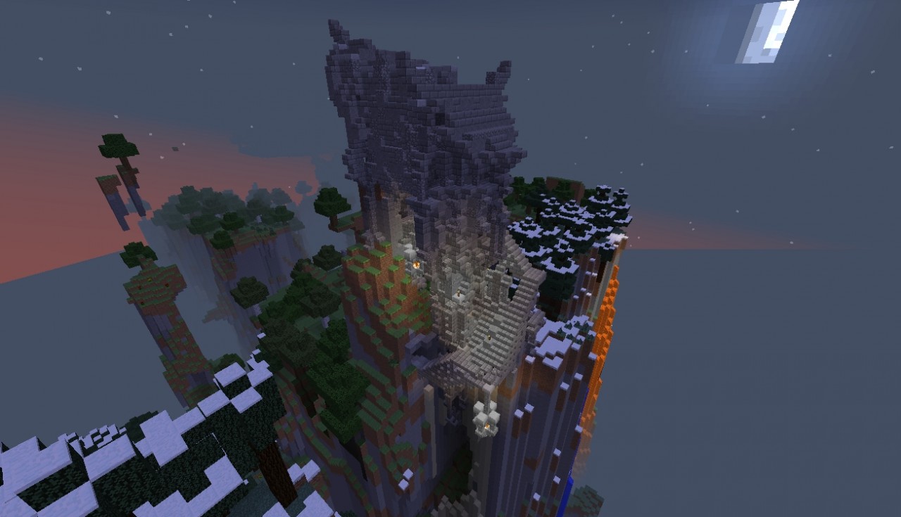 Stone Tower Minecraft Map