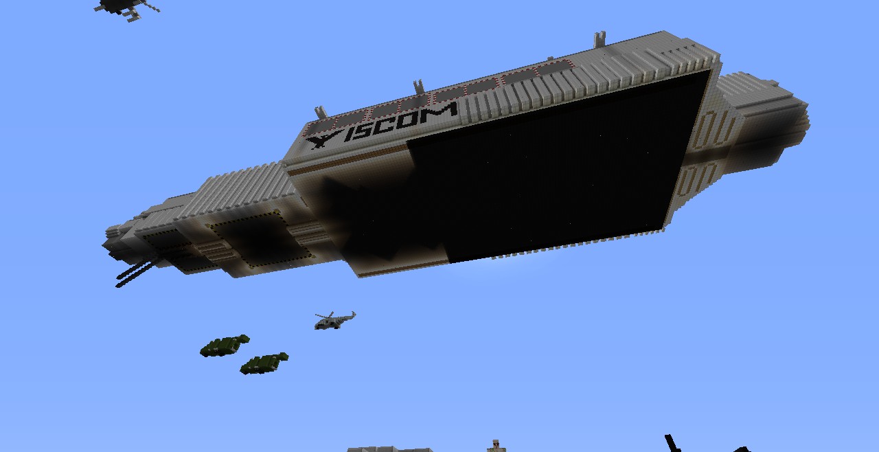 Spaceship CorvetteCA88 Minecraft Map