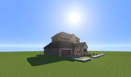 Suburban House Minecraft Map & Project