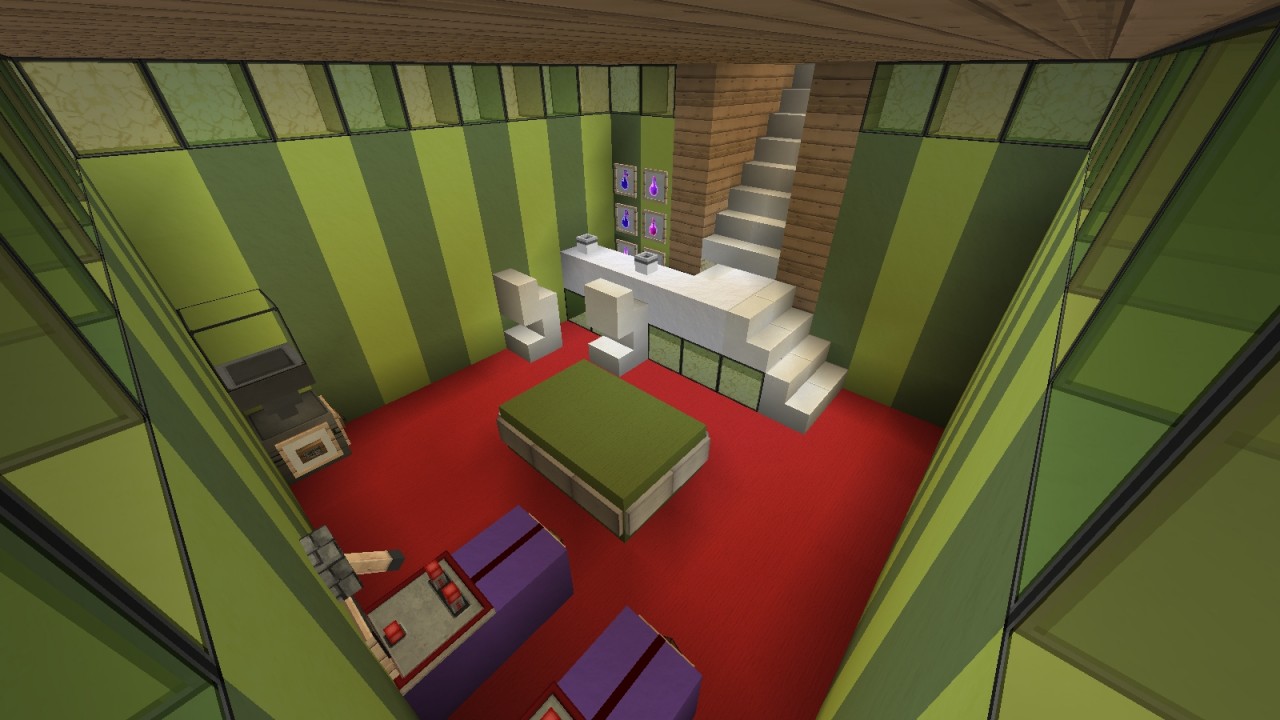 awesome moderne house+download Minecraft Map